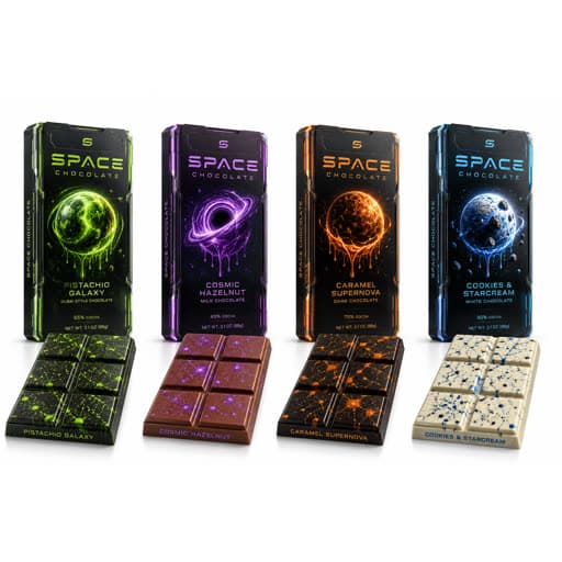 Space Chocolate bars